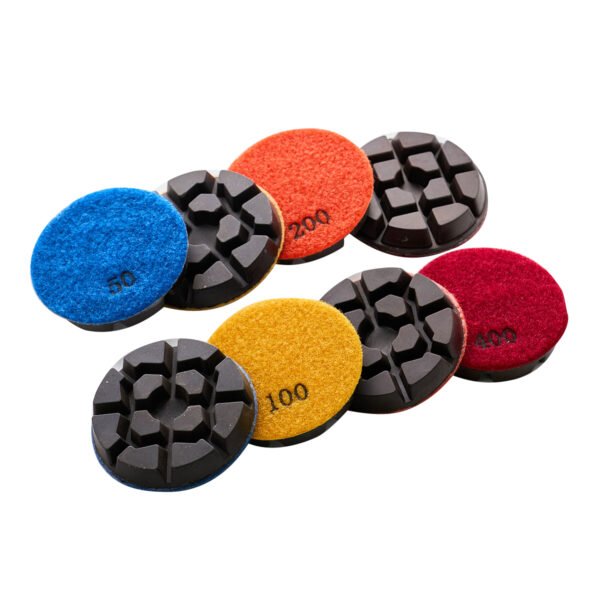 Tampons de polissage diamantés noirs pour sols secs HC-CPP-0004 – Image 2