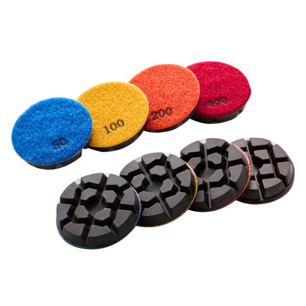 Tampons de polissage diamantés noirs pour sols secs HC-CPP-0004 – Image 3