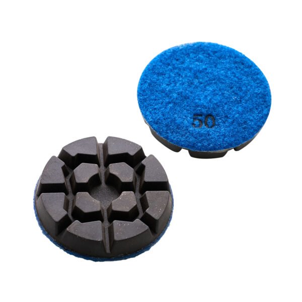 Tampons de polissage diamantés noirs pour sols secs HC-CPP-0004