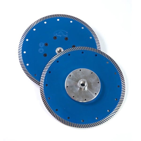 Disque de scie diamantée pour la pierre avec flasque long amovible – Image 2