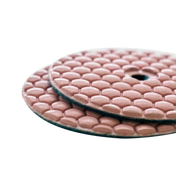 Tampons de polissage diamantés Pink Dry Stone Granite HC-SPP-0016 – Image 3