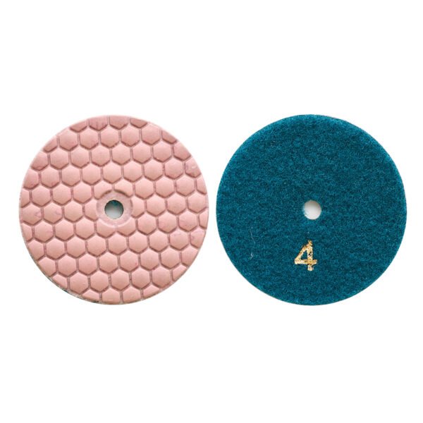Tampons de polissage diamantés Pink Dry Stone Granite HC-SPP-0016 – Image 6