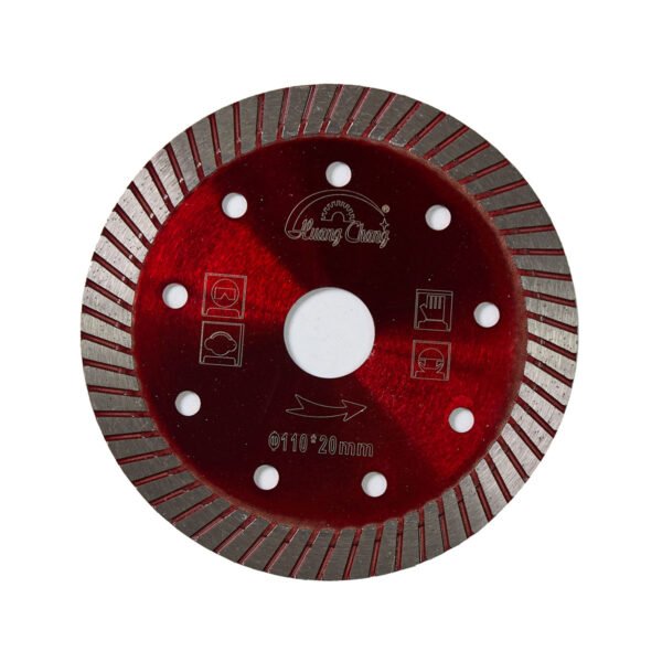 Disque à découper rouge/or pour granit et pierre – Image 2