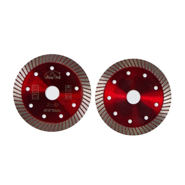 Disque à découper rouge/or pour granit et pierre – Image 3