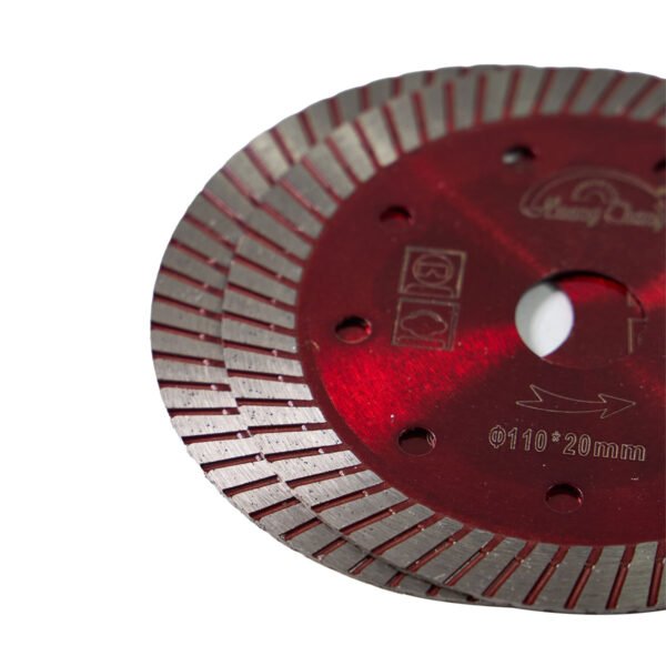 Disque à découper rouge/or pour granit et pierre – Image 6
