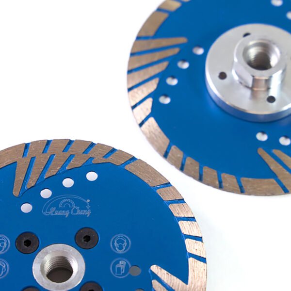 Turbo Diamond Small Saw Blade Cutting Disc for Granite with Removable Long Flange (disque à découper pour le granit avec une longue bride amovible) – Image 4
