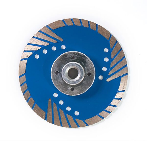 Turbo Diamond Small Saw Blade Cutting Disc for Granite with Removable Long Flange (disque à découper pour le granit avec une longue bride amovible) – Image 7