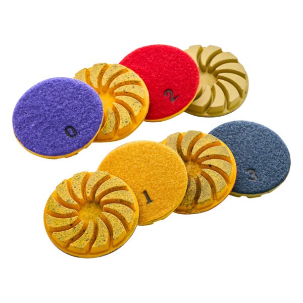 Tampons de polissage diamantés Turbo Granit/Marbre HC-SPP-0013 – Image 2