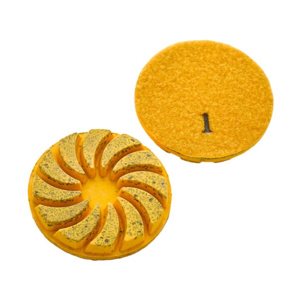 Tampons de polissage diamantés Turbo Granit/Marbre HC-SPP-0013