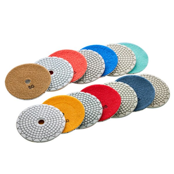 Tampons de polissage diamantés pour granit blanc HC-SPP-0017 – Image 2