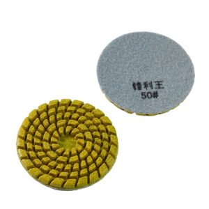Tampons de polissage diamantés pour sol jaune HC-CPP-0036