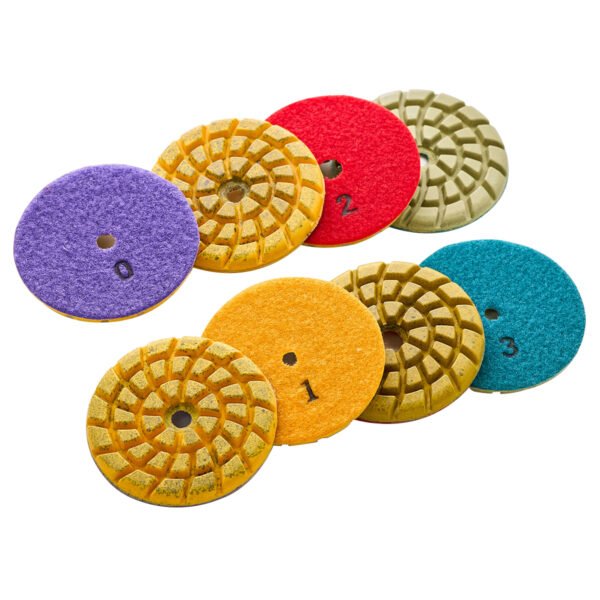 Tampons de polissage diamantés Yellow Marble HC-SPP-0014 – Image 2
