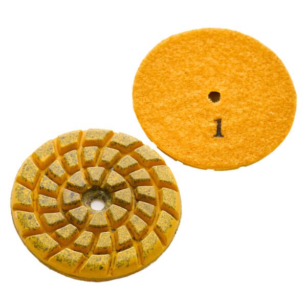 Tampons de polissage diamantés Yellow Marble HC-SPP-0014