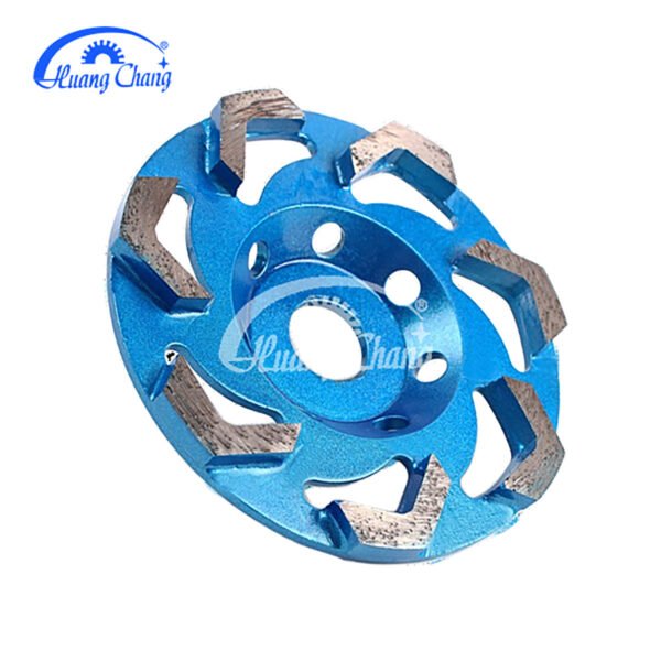 meule diamantée segment flèche bleue