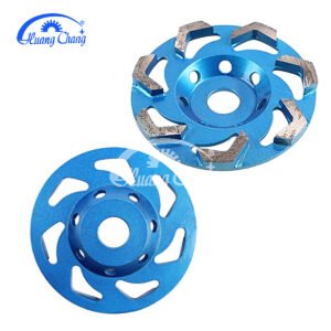 meule diamantée segment flèche bleue
