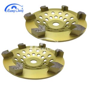 meule de rectification diamantée à segment de flèche en or
