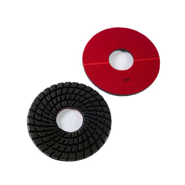 Tampons de polissage diamantés en résine de 10 pouces pour machine à polir les sols en pierre/béton