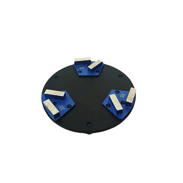 1 pack Blue 2 Segments Concrete Floor Diamond Grinding Disc without base Holder (disque de ponçage diamanté pour sol en béton sans support) – Image 2