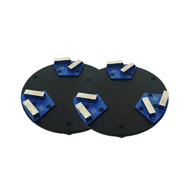 1 pack Blue 2 Segments Concrete Floor Diamond Grinding Disc without base Holder (disque de ponçage diamanté pour sol en béton sans support) – Image 5