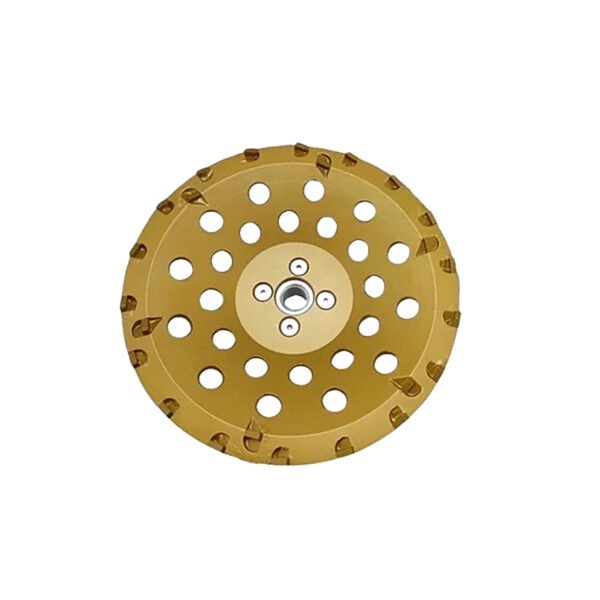 Disque diamant Blastrac PCD de 10 pouces en or pour l'élimination de l'époxy – Image 3