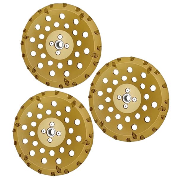 Disque diamant Blastrac PCD de 10 pouces en or pour l'élimination de l'époxy – Image 5
