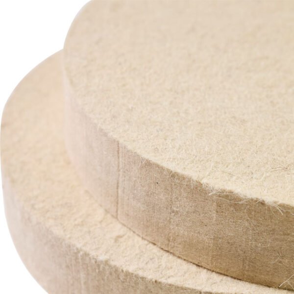 Roue de polissage en feutre de laine de 10 pouces, 250x40mm pour machine de polissage par brûlage – Image 3