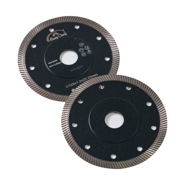 22.23mm Turbo Diamond Silencer Saw Blade for Tile Marble Granite – Image 2