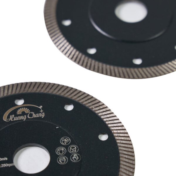 22.23mm Turbo Diamond Silencer Saw Blade for Tile Marble Granite – Image 4
