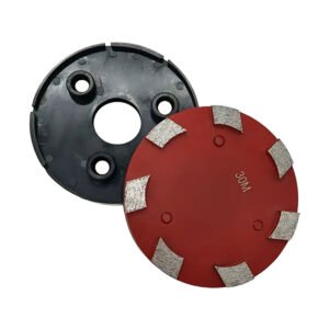 Disques de ponçage à liant métallique de 100 mm pour ponceuses de sols en béton