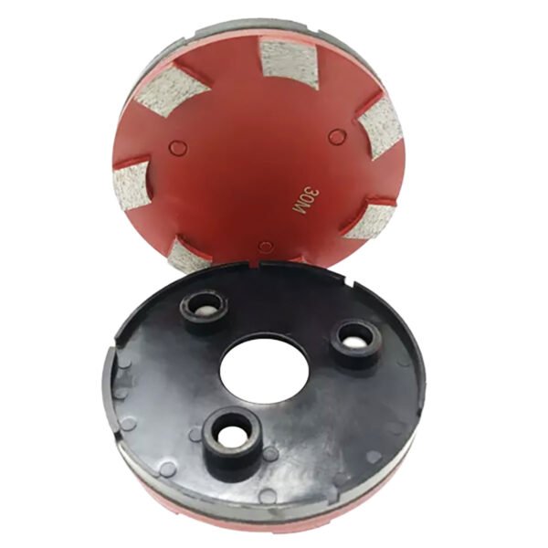 Disques de ponçage à liant métallique de 100 mm pour ponceuses de sols en béton – Image 5