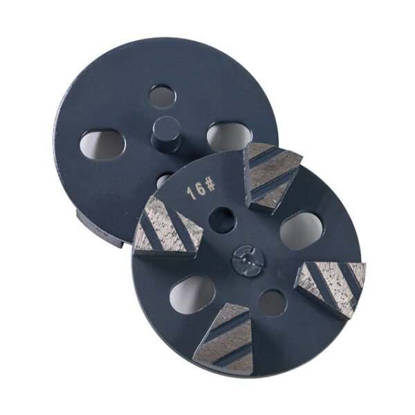 4pcs Segments Disques de ponçage pour ponceuses de sols en béton – Image 2