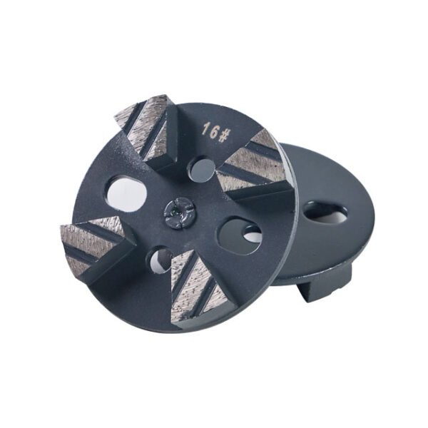 4pcs Segments Disques de ponçage pour ponceuses de sols en béton – Image 3