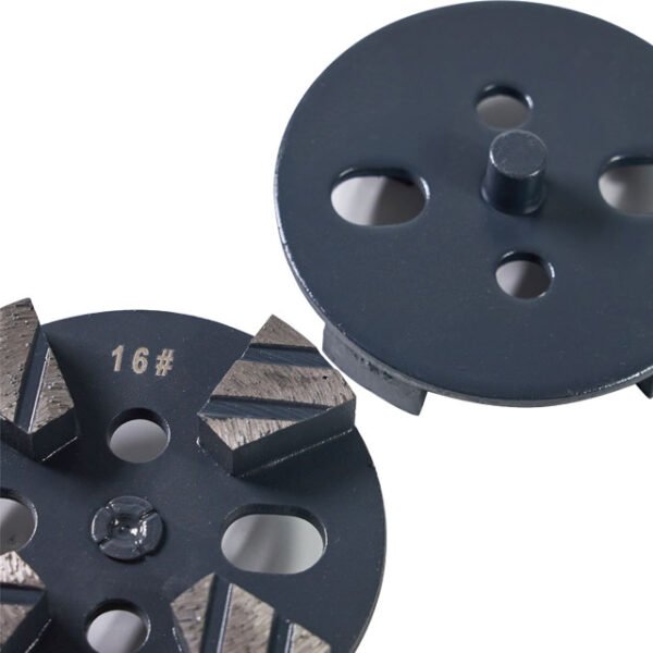 4pcs Segments Disques de ponçage pour ponceuses de sols en béton – Image 4