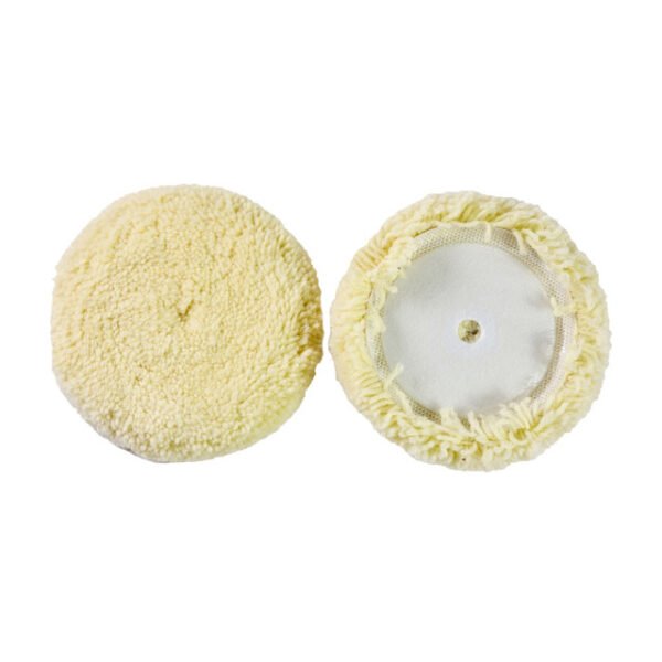 Tampon à polir en laine de 6" avec crochets et boucles pour la coupe et le polissage des composés – Image 6