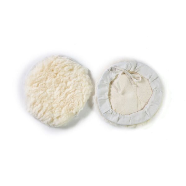 7 Inch Wool Buffing Pads Drawstring Design Lambs Wool Padding Bonnet Buffing Polishing Pads Kit – Image 6