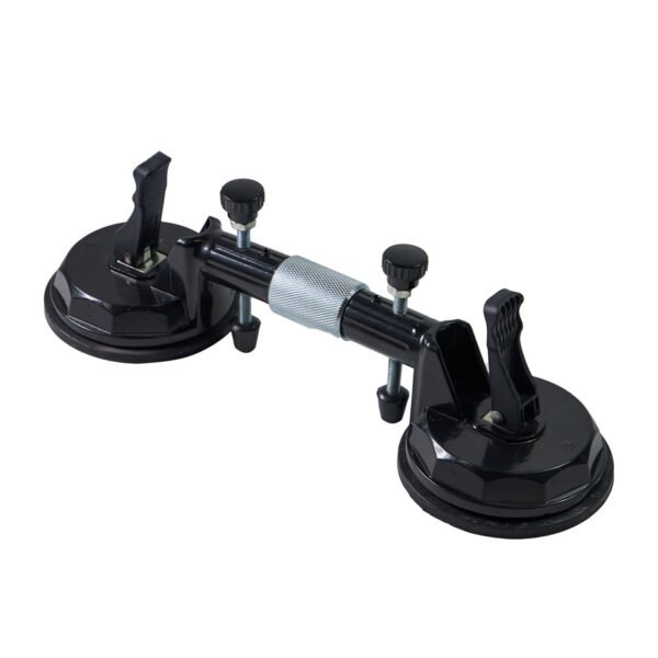 2PCS 6Inch Adjustable Granite Seam Setter Tile Suction Cup for Granite Stone Marble Slab Glass Joining and Leveling Professional Countertop Installation Tool (Outil d'installation de comptoir professionnel)