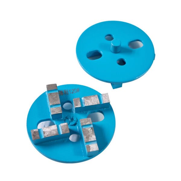 Disques de ponçage bleus pour ponceuses de sols en béton