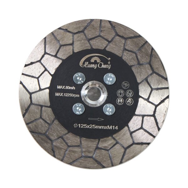 Disque de meulage à double face pour lame de scie diamantée avec bride – Image 7