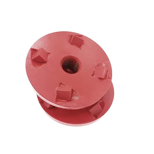 Enlèvement de l'époxy rouge Béton Meule diamantée Disque de coupe PCD – Image 5