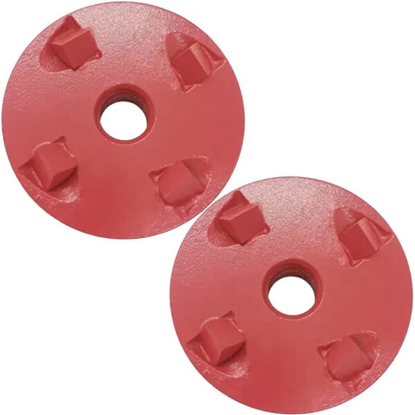 Enlèvement de l'époxy rouge Béton Meule diamantée Disque de coupe PCD