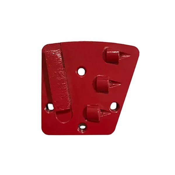 Red Frankfurt PCD Grinding Metal Bond Diamond for Concrete Epoxy Removal (diamant rouge de Francfort pour l'élimination de l'époxy dans le béton) – Image 2