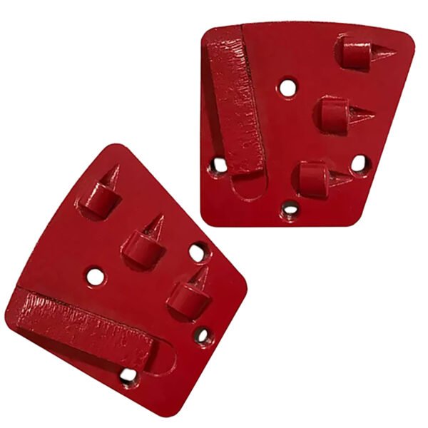 Red Frankfurt PCD Grinding Metal Bond Diamond for Concrete Epoxy Removal (diamant rouge de Francfort pour l'élimination de l'époxy dans le béton) – Image 6