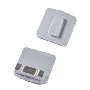 Disques de ponçage en argent pour ponceuses de sols en béton