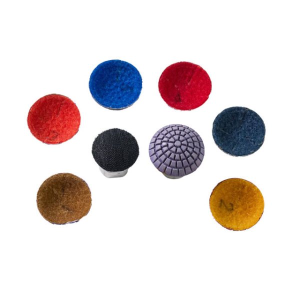 Adaptateur de connecteur de tampon d'appui à crochets et à boucles pour le polissage de la pierre – Image 2