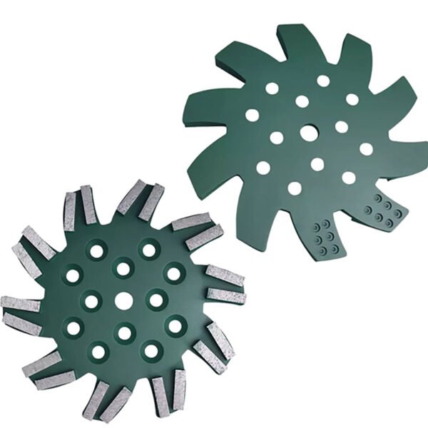 Disque de ponçage pour le collage des métaux, disque diamanté pour le ponçage des sols 10"/ 250mm