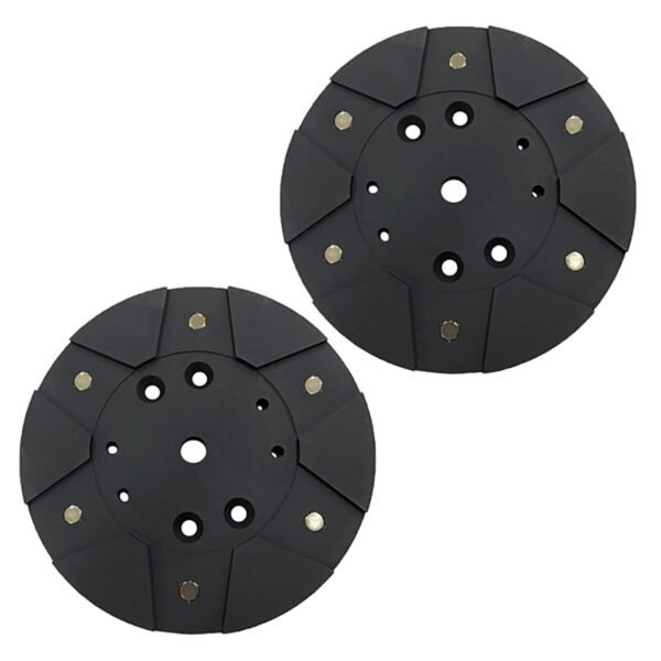 plaque d'adaptation magnétique avec 6 places de disque Lavina pour Edco MK Blastrac Husqvarna Floor Grinder