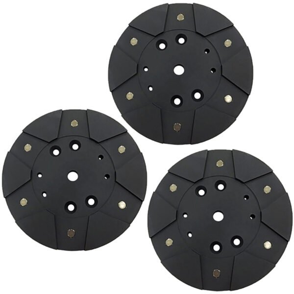 plaque d'adaptation magnétique avec 6 places de disque Lavina pour Edco MK Blastrac Husqvarna Floor Grinder – Image 5