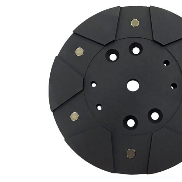 plaque d'adaptation magnétique avec 6 places de disque Lavina pour Edco MK Blastrac Husqvarna Floor Grinder – Image 8