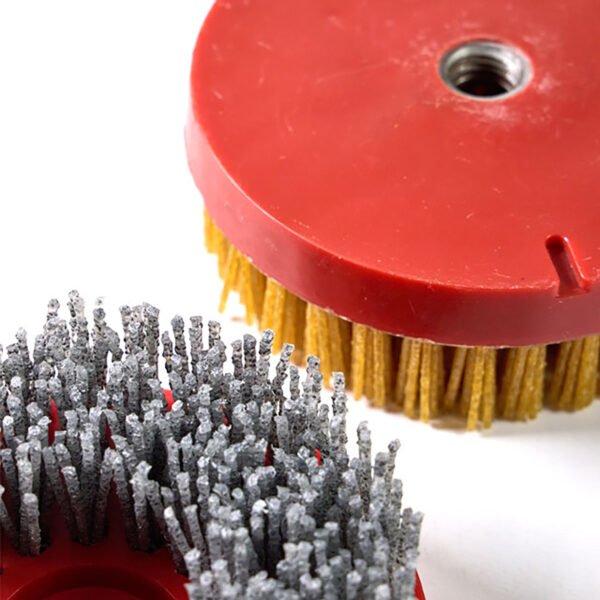 100mm 4" Brosses abrasives économiques Brosse Dupont diamantée ronde – Image 4
